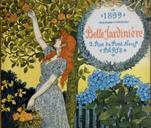 Grasset Calendario “La Belle Jardinière”, 1899.