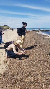 Un gruppo di ipovedenti che ha partecipato lo scorso anno alla Cnc nel Parco Naturale Regionale Dune Costiere, in Puglia