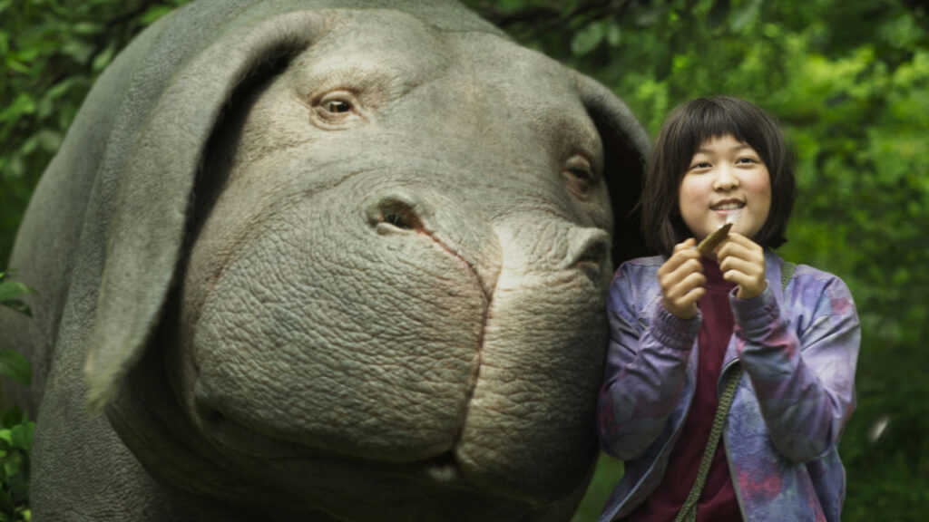 Okia e mija, film Okja