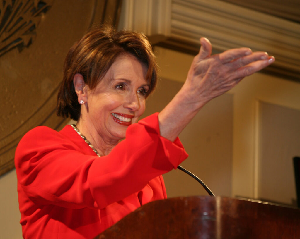 Nancy Pelosi, presidente della Camera dei rappresentanti degli Usa