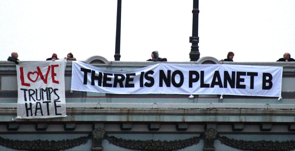 Protesta contro Trumo, Edimburgo