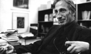 Lo scrittore, storico, pedagogista e filosofo austriaco Ivan Illich (1926 - 2002)