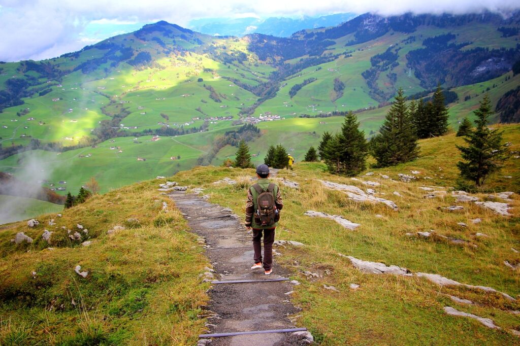 Alpi svizzere, panorma