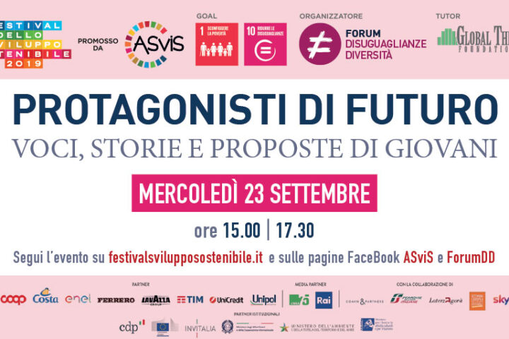 La locandina dell'evento organizzato dal Forum Diseguaglianze e Diversità