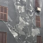 Opera street art Roma, viale 63 Tora Marancia