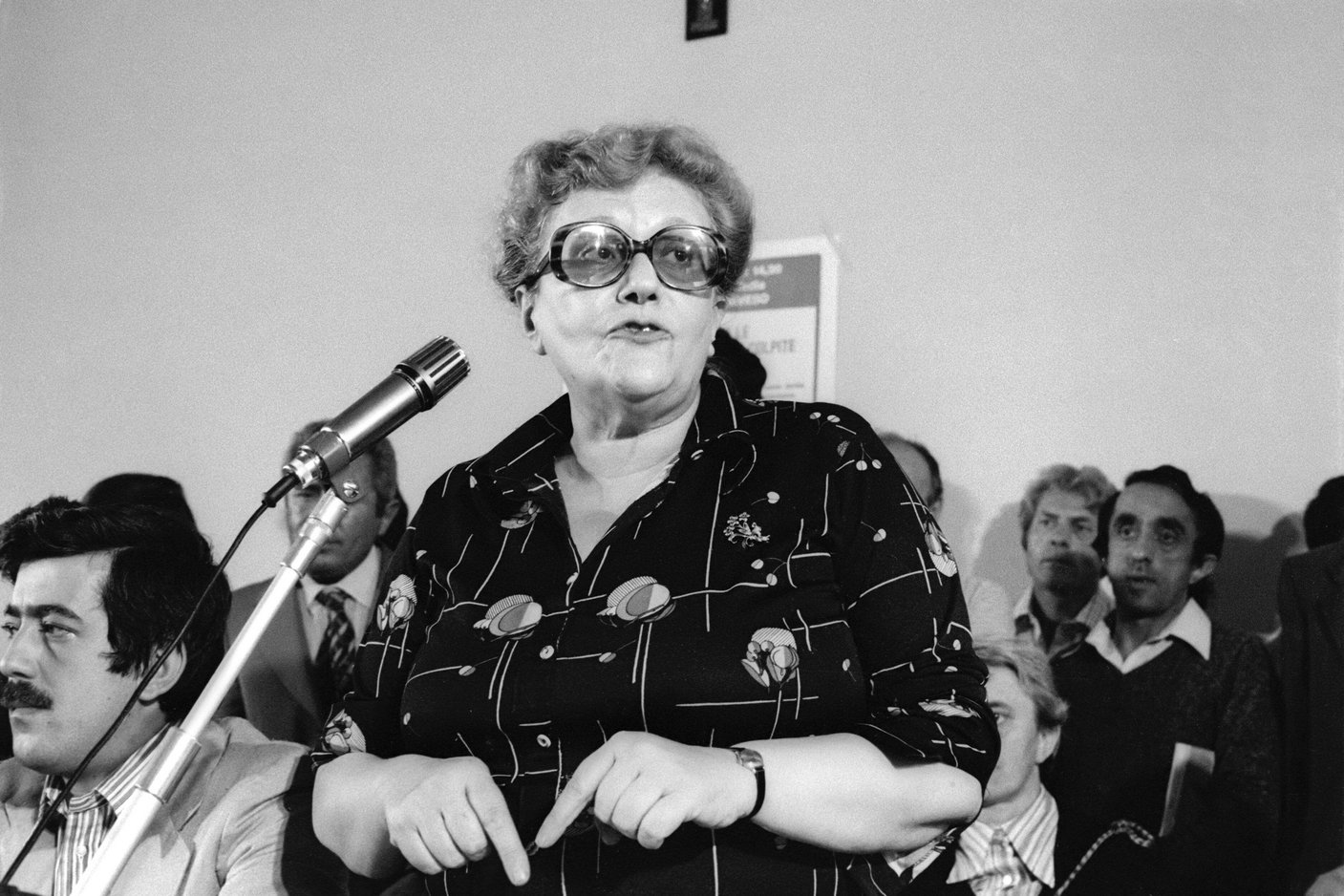 Laura Conti, partigiana, medico, ambientalista, politica e scrittrice, considerata la madre dell'ecologismo italiano (Settembre 1976 (Foto: Dino Fracchia / Alamy Stock Photo)