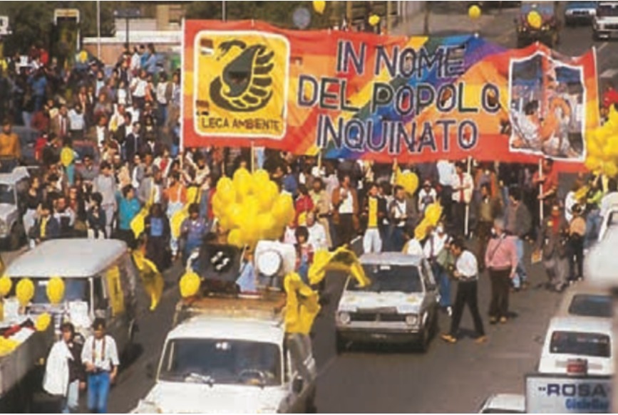 Legambiente in corteo contro il nucleare