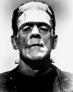 Il personaggio di Frankenstein nell'interpretazione di Boris Karloff