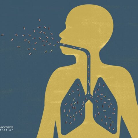 L'illustrazione di Valerio Vacchetta per Sapereambiente (aprile 2021)