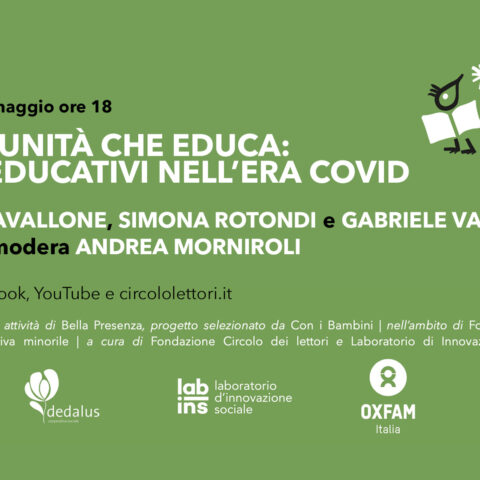La locandina dell'incontro del progetto Bella Presenza