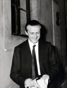 Antonio Cederna a Pisa, 1967 (Foto: Archivio Cederna)