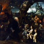 Le tentazioni di Sant'Antonio, secondo un seguace anversese di Hieronymus Bosch