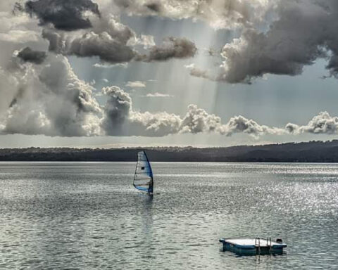 Gli scatti di Andrea De Ieso sul Lago di Bracciano (Rm), "Il Cammino dei vulcani", gennaio 2022