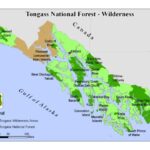 Una mappa della Tongass National Forest