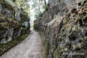 La via degli inferi, La campagna di Caere, di Giuseppe Trogu. "Il cammino dei vulcani", gennaio/febbraio 2022