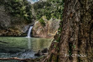 Le cascate a Caere (Cerveteri, Roma), di Giuseppe Trogu. "Il cammino dei vulcani", gennaio/febbraio 2022