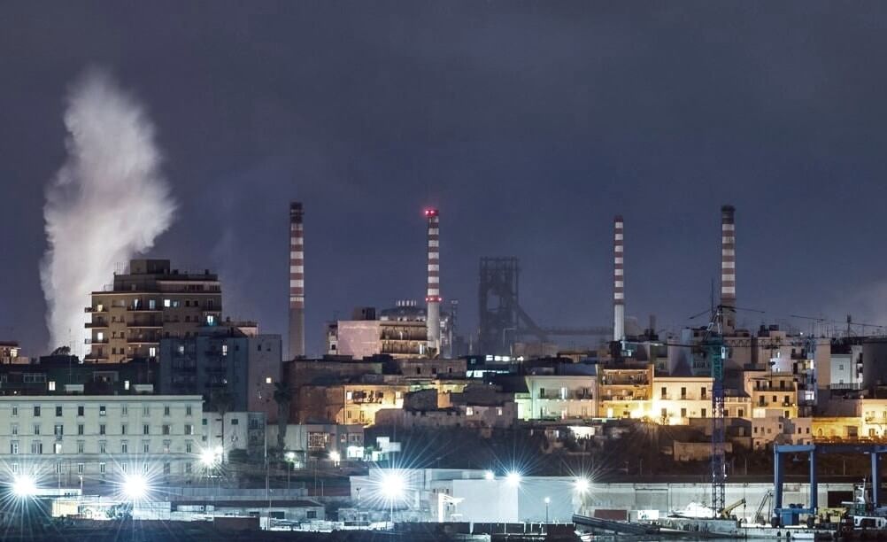 L'acciaieria di Taranto (ex Ilva)