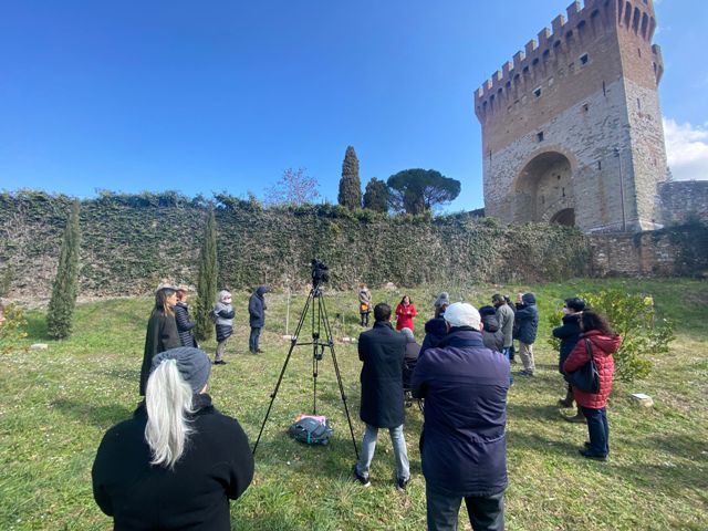 Il Giardino dei Giusti a Perugia si trova nella Biblioteca di San Matteo degli Armeni