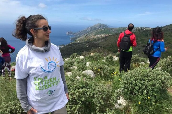 Un momento della Nature city challenge lo scorso anno nell'Area marina protetta di Punta Campanella, in Puglia