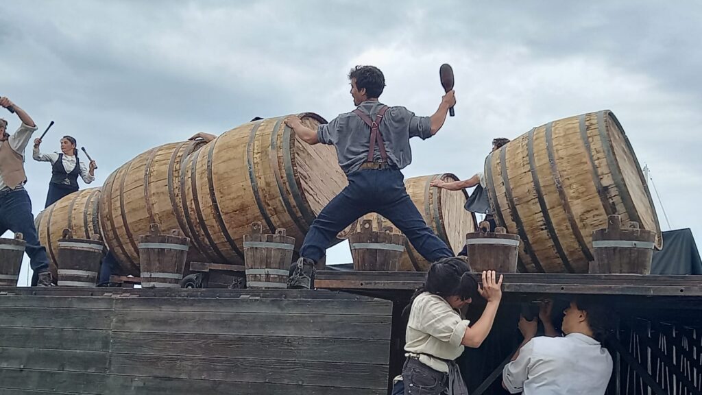 Un momento di Moby Dick, fra gli eventi che hanno accompagnato l'inaugurazione di Procida 2022 (Foto: Lilly Cacace)