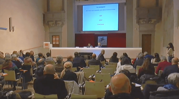 sala del III forum di etica civile