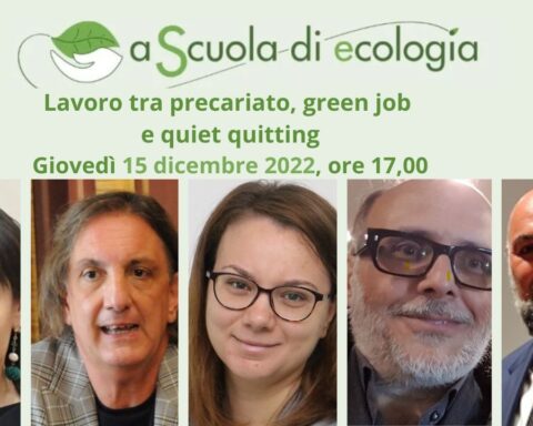 I protagonisti dell'incontro della Scuola d'ecologia del 15 dicembre