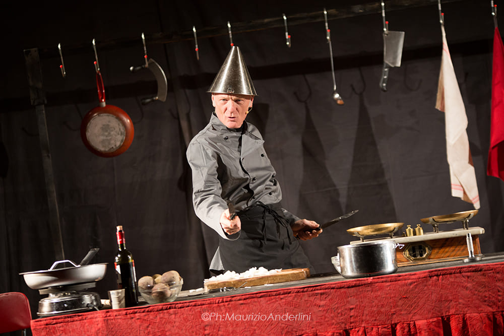 Una scena di Macbeth Banquet, uno degli spettacoli in programma al Festival delle colline geotermiche