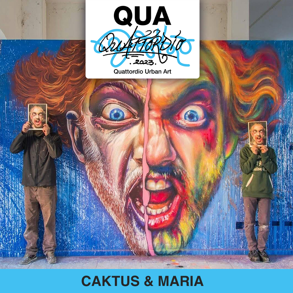 Una delle opere di urban art presente a Qua– Quattordio Urban Art, vicino Alessandria