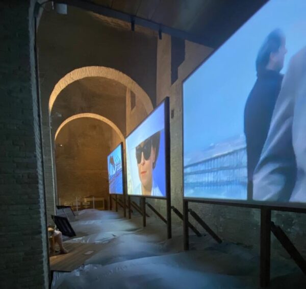 La sala del pontile e del mare, Castel Sismondo, Fellini Museum, Rimini (Foto: Andrea Valdambrini)