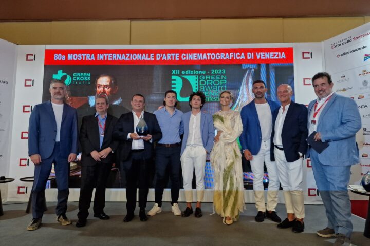 La giuria e i premiati del Green Drop Award 2023 a Venezia