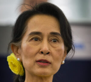 Aung San Suu Kyi nel 2013