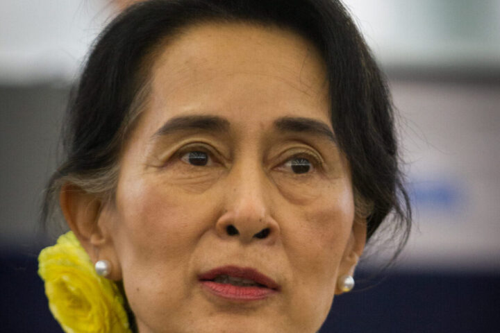 Aung San Suu Kyi nel 2013