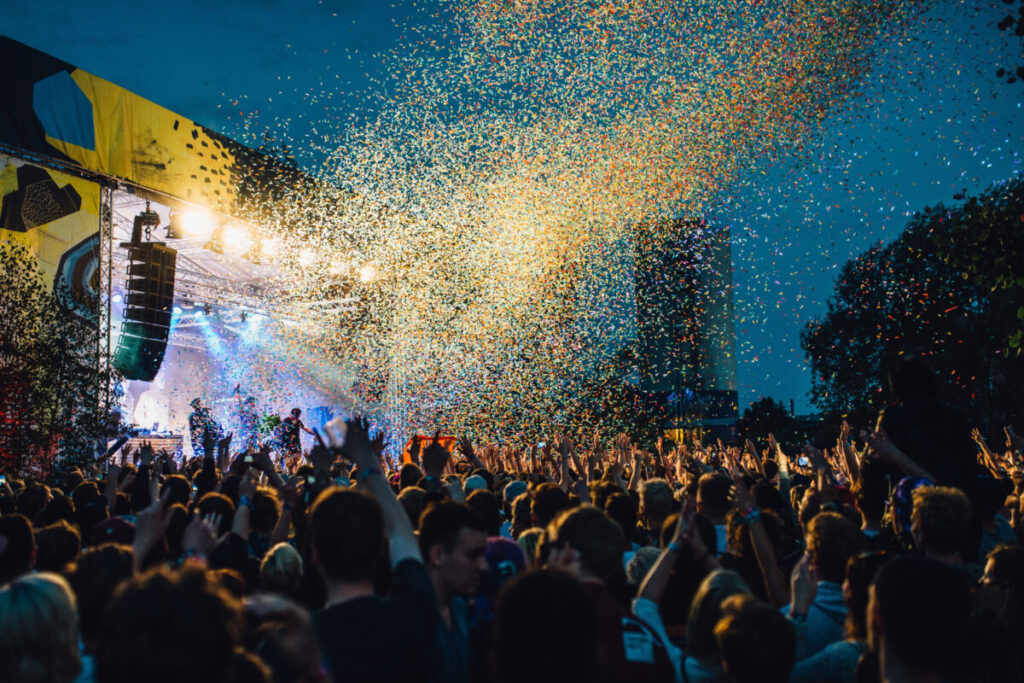 Persone ad un concerto