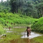 Gli Shompen vivono nell’area di foresta più interna dell’isola di Gran Nicobar. Non sopravvivranno alla distruzione della loro terra ancestrale (Foto: www.survivalinternational.it/ © Anthropological Survey of India)