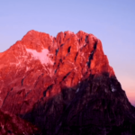 Il Gran Sasso rosa all'alba, nel video di Fernando di Fabrizio