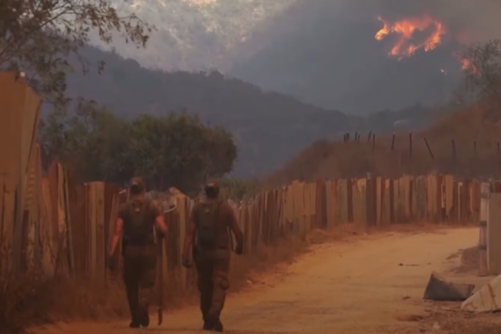 Incendi in Cile, la regione di Valparaiso è la più colpita