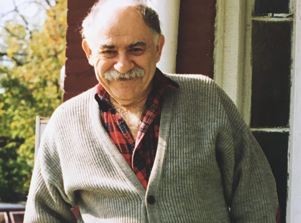 Murray Bookchin in una foto del 1990 (Foto: Wikipedia)