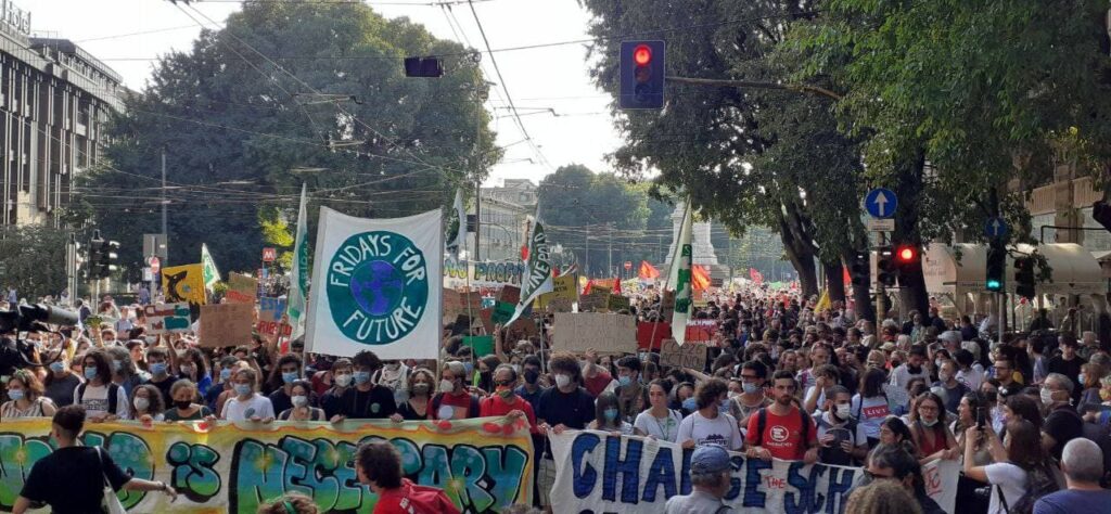 Una mobilitazione dei Fridays For Future