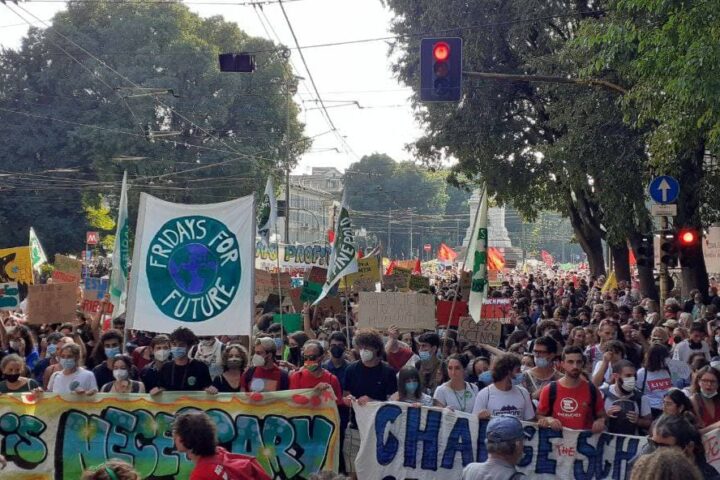 Una mobilitazione dei Fridays For Future