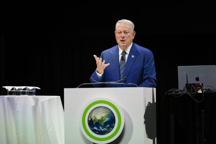 Al Gore, ex vicepresidente degli Stati Uniti e Premio Nobel per la Pace 2007