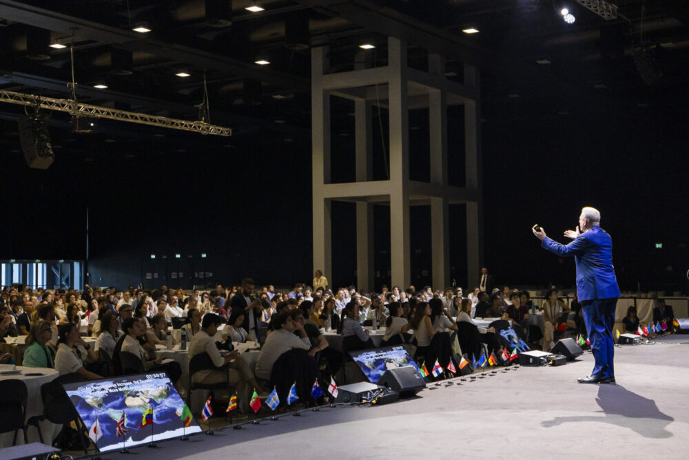 Al Gore durante il 56° Climate Reality Leadership Training