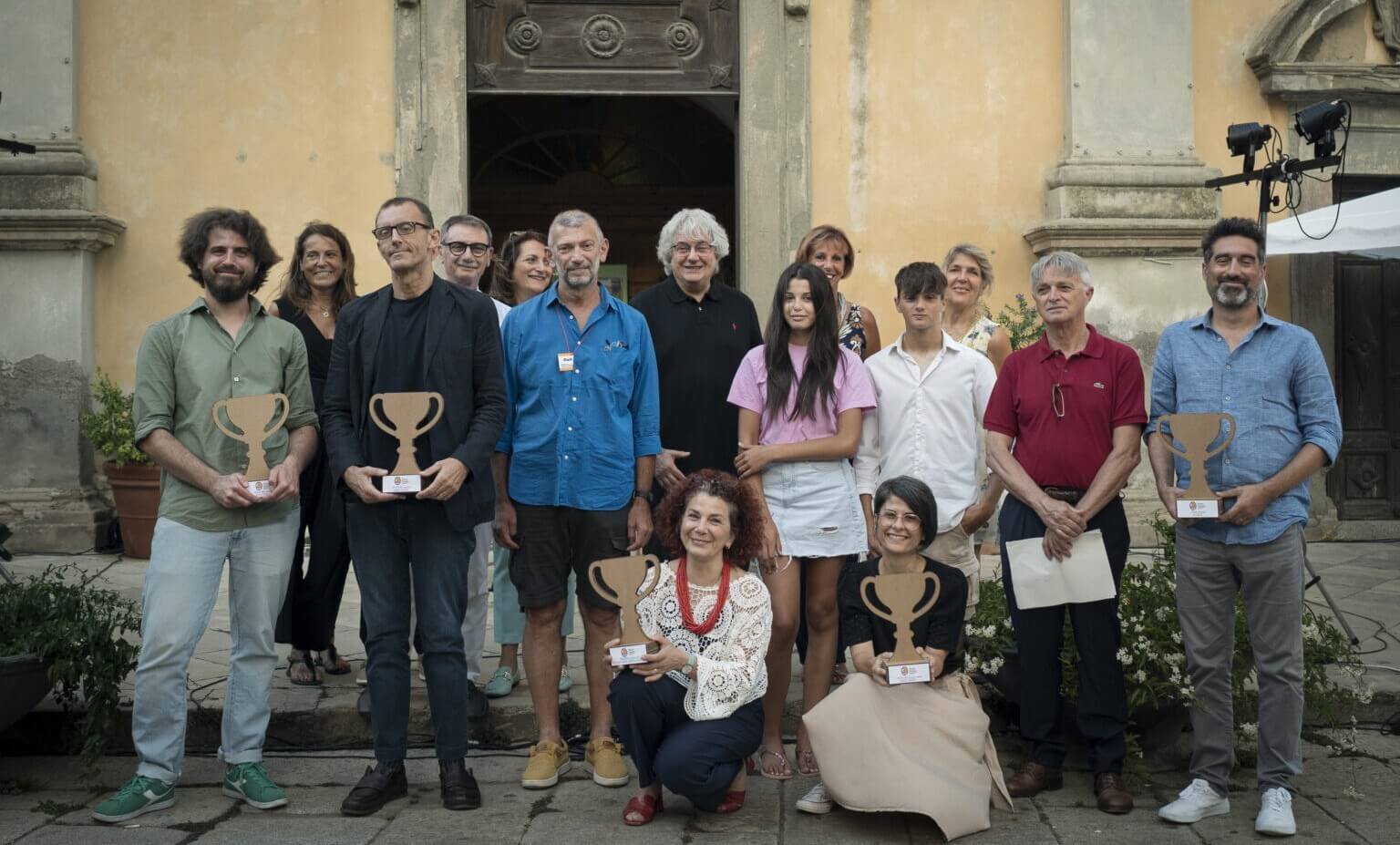 I vincitori del premio Demetra (Foto: ElbaBookFestival.com)