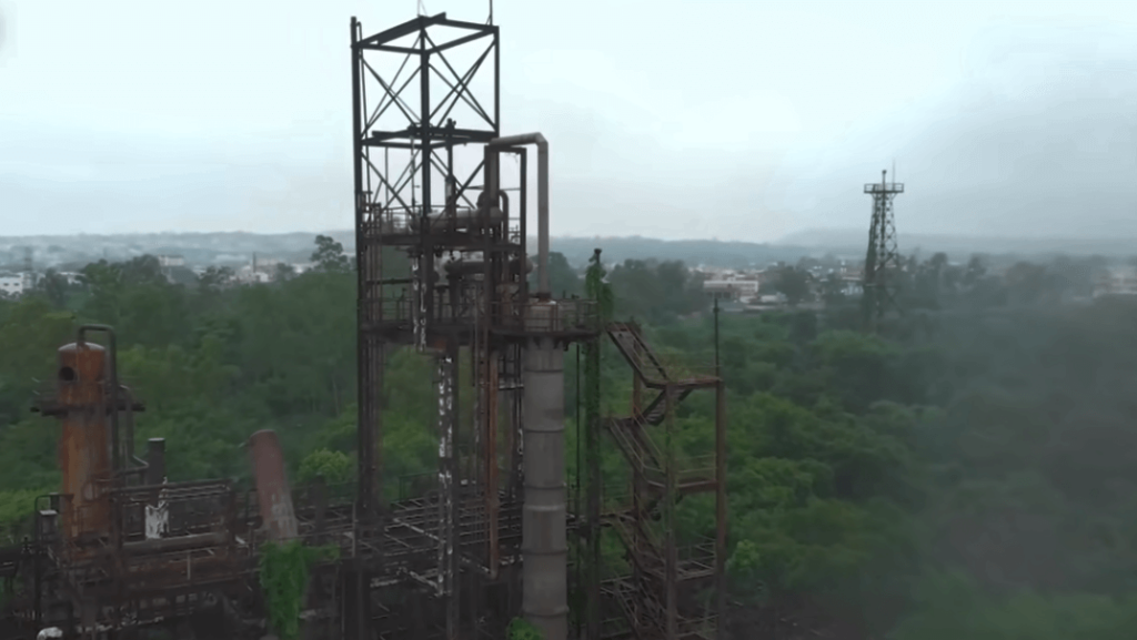 lo stabilimento di bhopal dove avvenne l'incidente