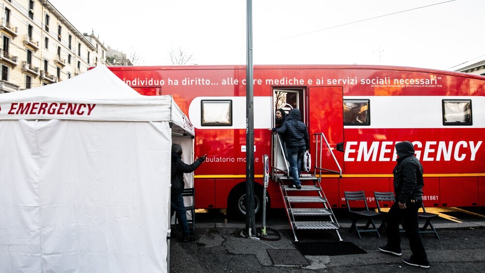 Il Politruck a Milano. Foto: Alessandro Annunziata