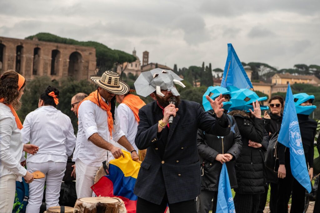 Cop16, accordo sui fondi per la biodiversità: il flash mob delle associazioni