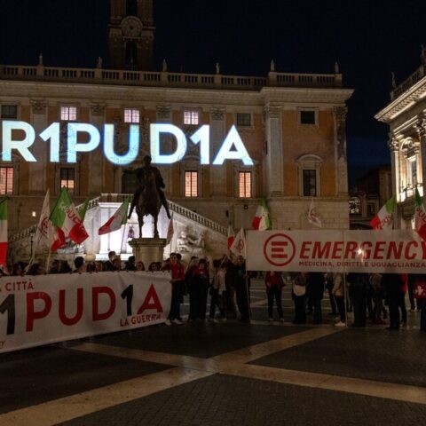 Iniziativa Emergency al Campidoglio