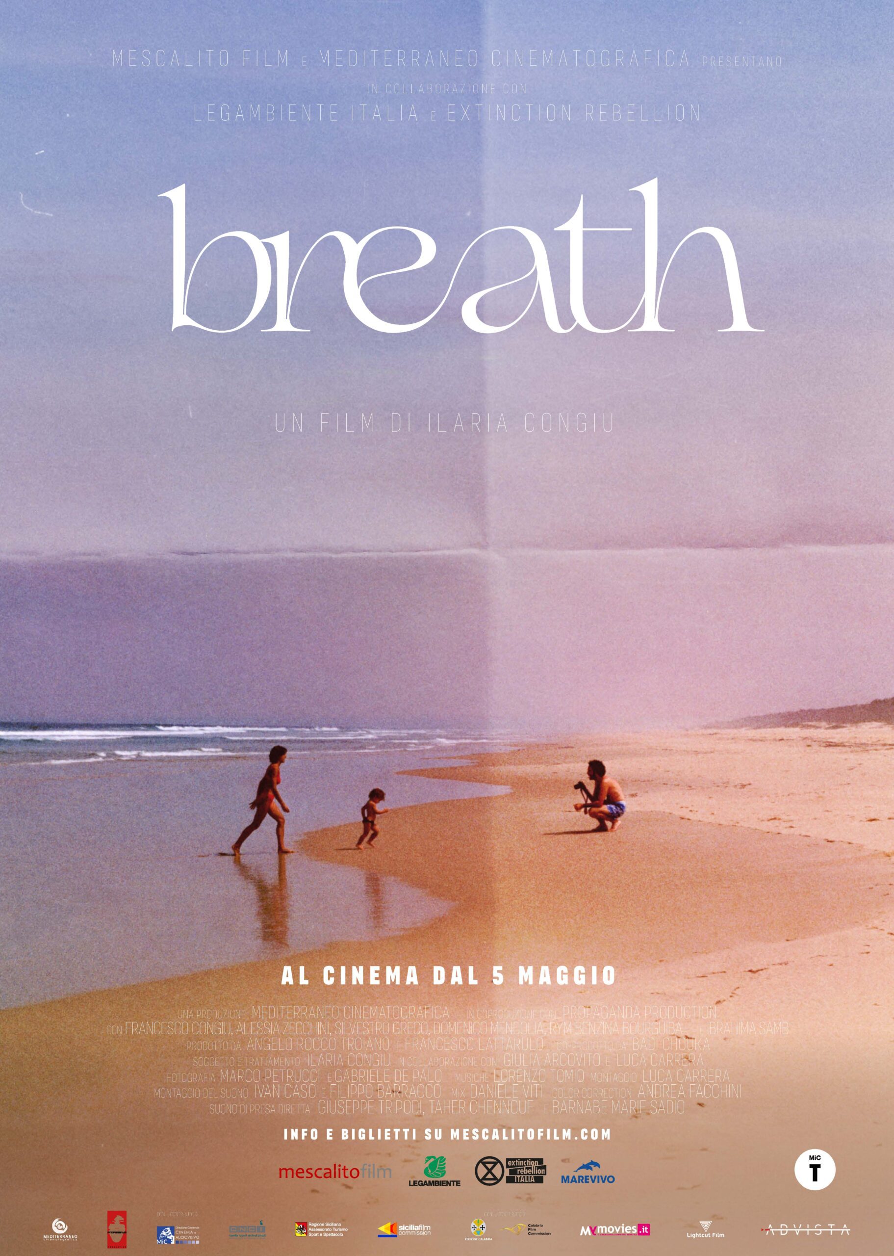 “Breath”, il docufilm che racconta la bellezza e la sofferenza del mare: la locandina del film