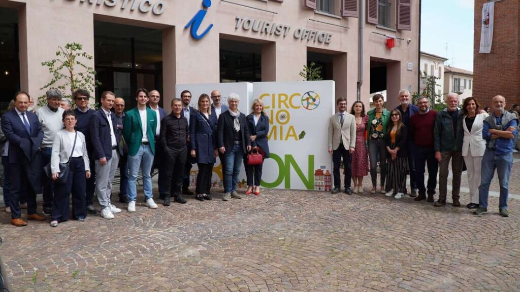 Alcuni partecipanti alla Conferenza stampa di presentazione di Circonomia 2025
