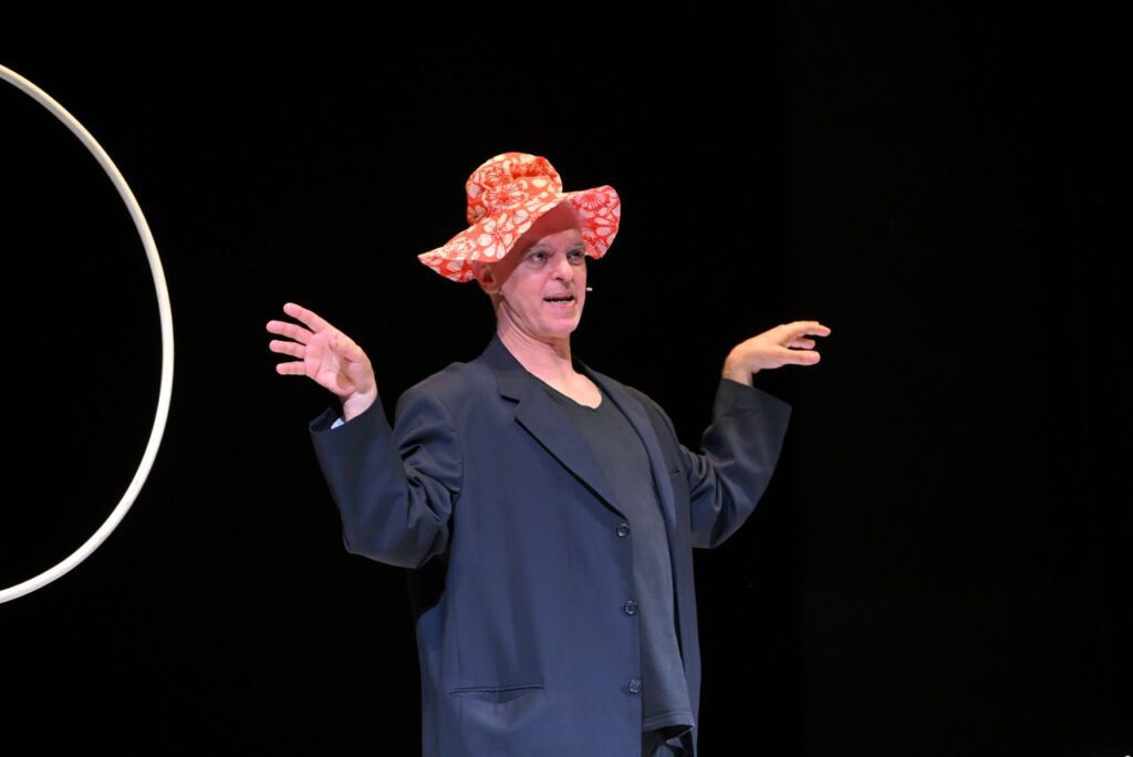 Andrea Cosentino durante "L'asino d'oro"