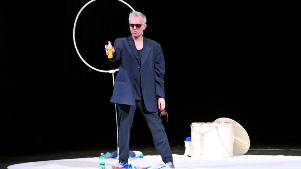 Andrea Cosentino durante "L'asino d'oro"